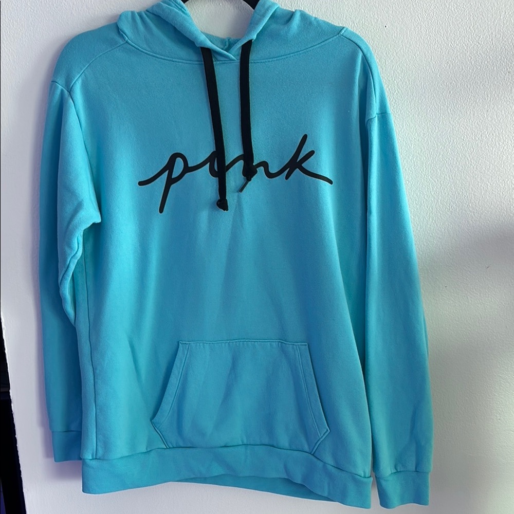 Victoria Secret Pink Hoodie with Black Accents